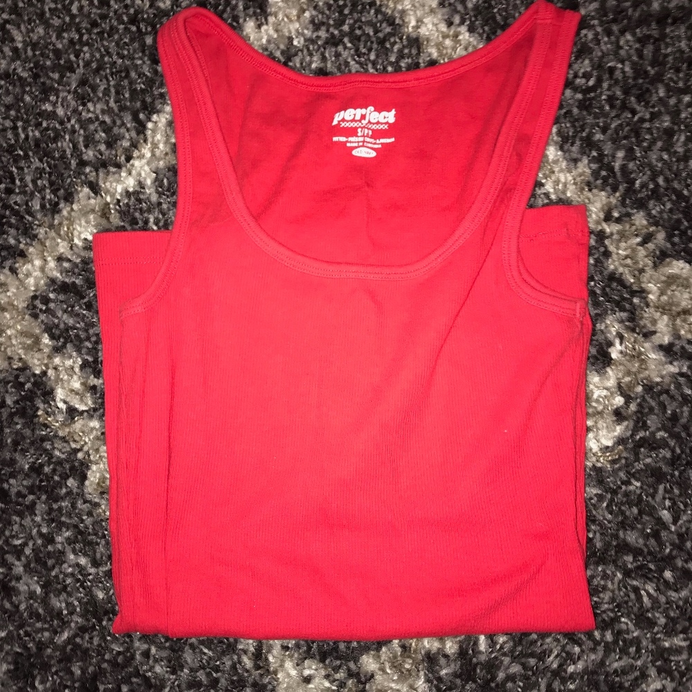 Red Old Navy Tank